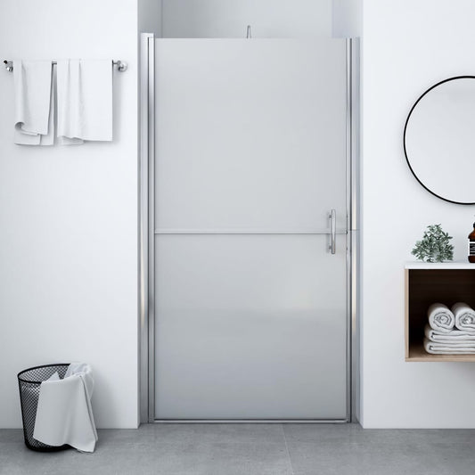 Shower Door Frost Tempered Glass 81x195 cm - Bend