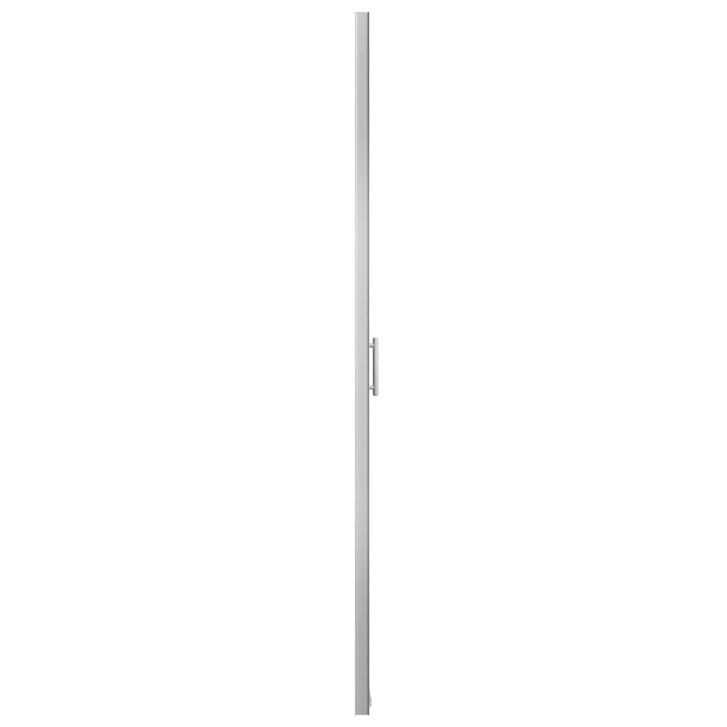 Shower Door Frost Tempered Glass 100x178 cm - Bend