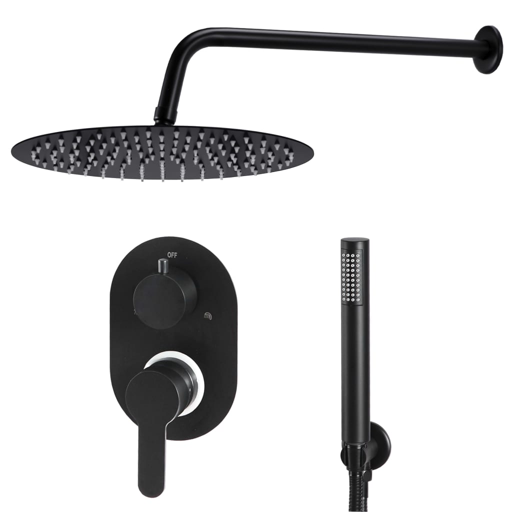 Shower System Stainless Steel 201 Black - Bend