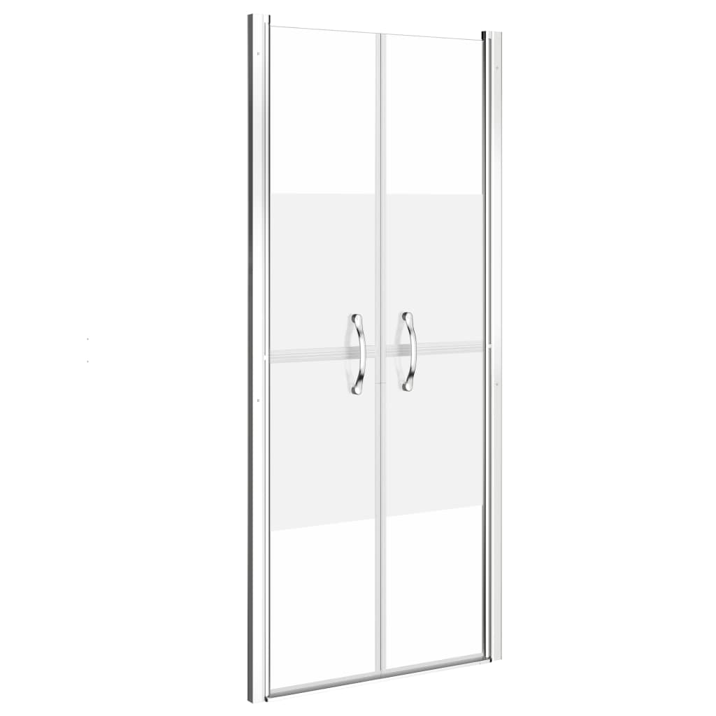 Shower Door Half Frosted ESG 81x190 cm - Bend