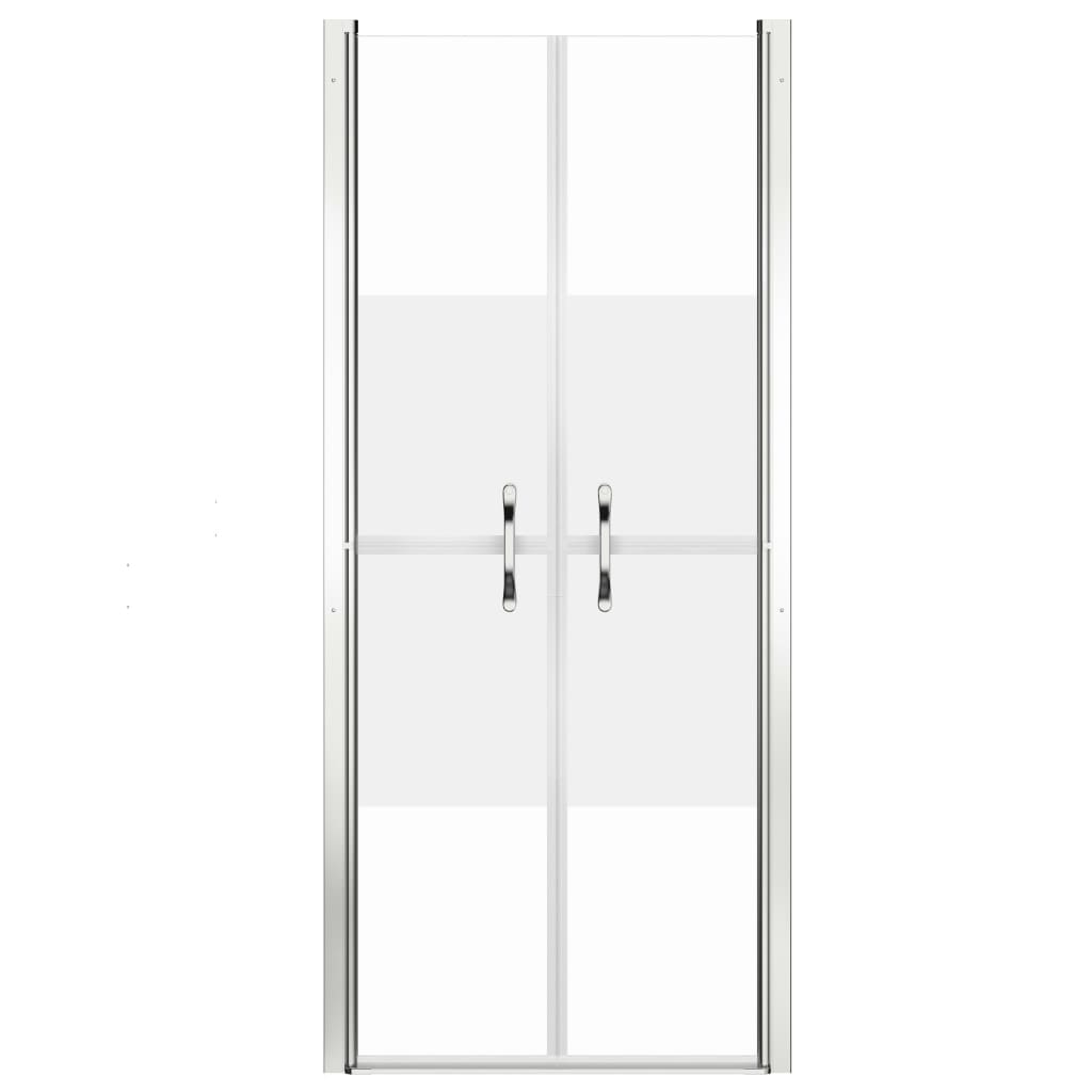 Shower Door Half Frosted ESG 81x190 cm - Bend