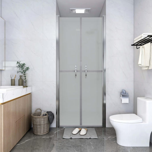 Shower Door Frosted ESG 86x190 cm - Bend