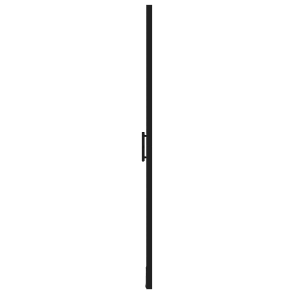 Shower Door Tempered Glass 81x195 cm Black - Bend