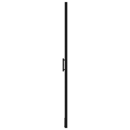 Shower Door Tempered Glass 81x195 cm Black - Bend