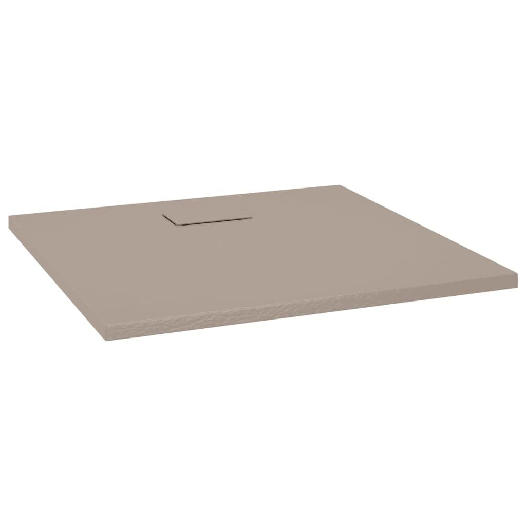 Shower Base Tray SMC Brown 90x80 cm - Bend