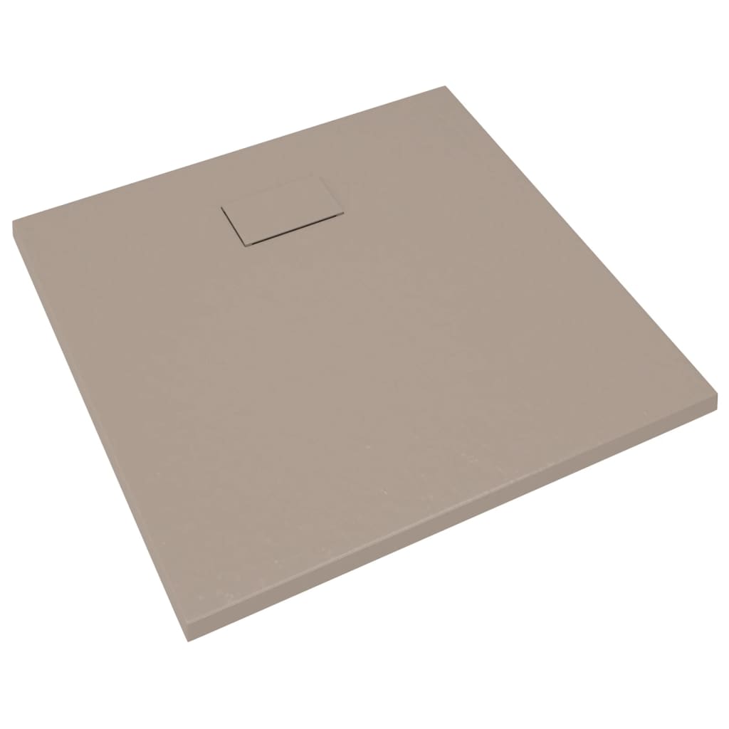 Shower Base Tray SMC Brown 90x80 cm - Bend