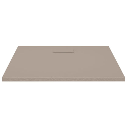 Shower Base Tray SMC Brown 90x80 cm - Bend