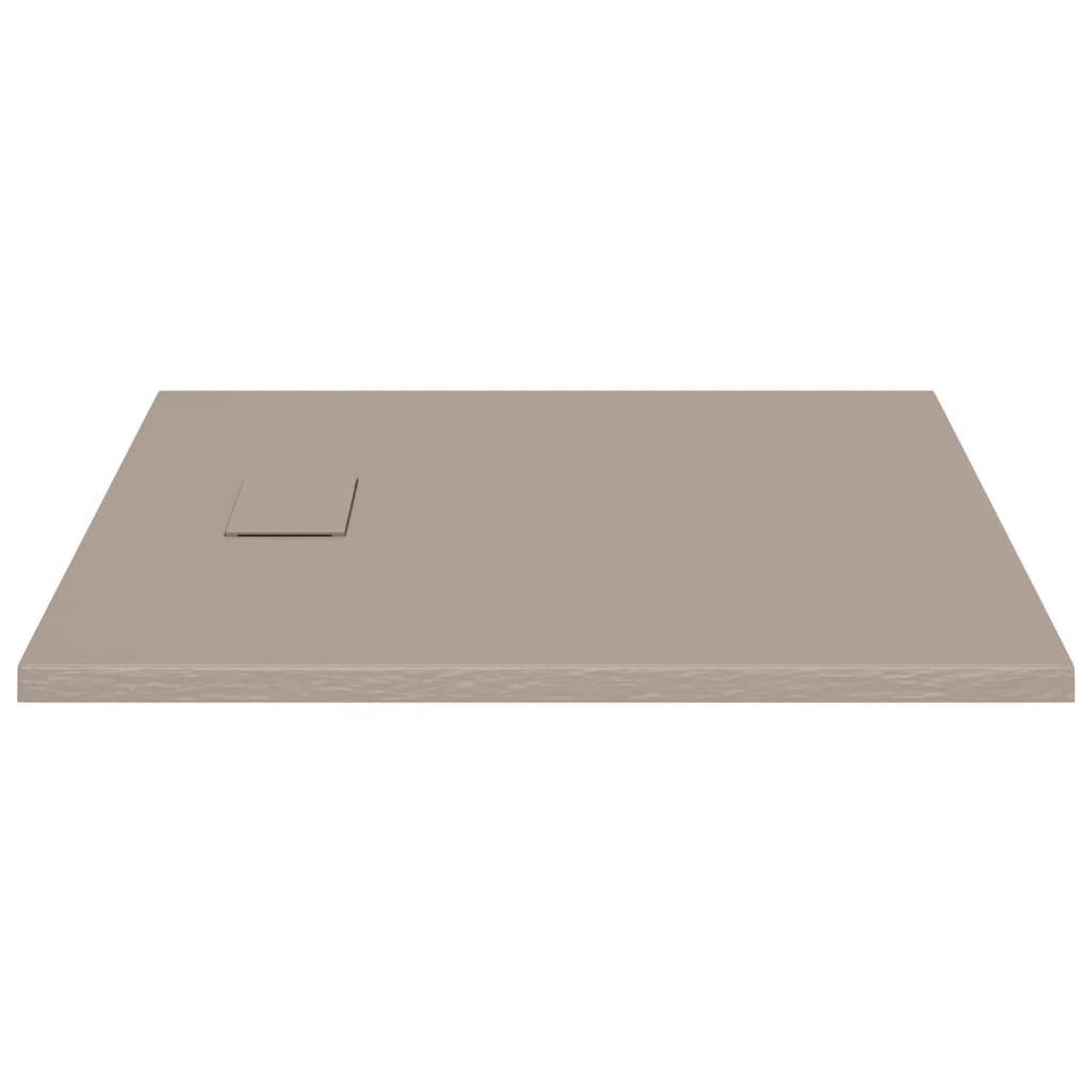 Shower Base Tray SMC Brown 90x80 cm - Bend