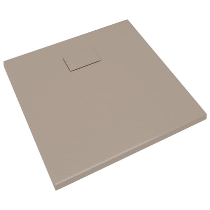 Shower Base Tray SMC Brown 90x90 cm - Bend