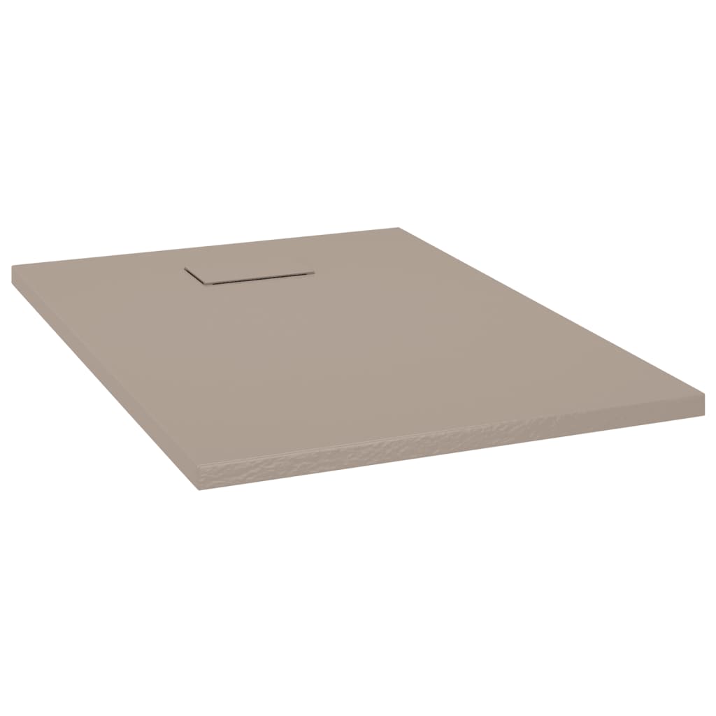 Shower Base Tray SMC Brown 100x70 cm