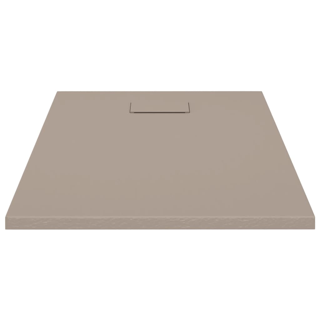 Shower Base Tray SMC Brown 100x70 cm