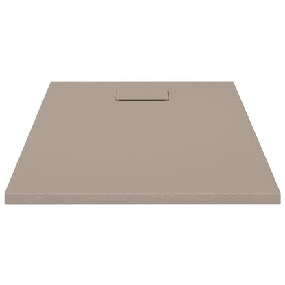 Shower Base Tray SMC Brown 100x70 cm