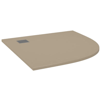 Shower Base Tray SMC Brown 90x90 cm - Bend