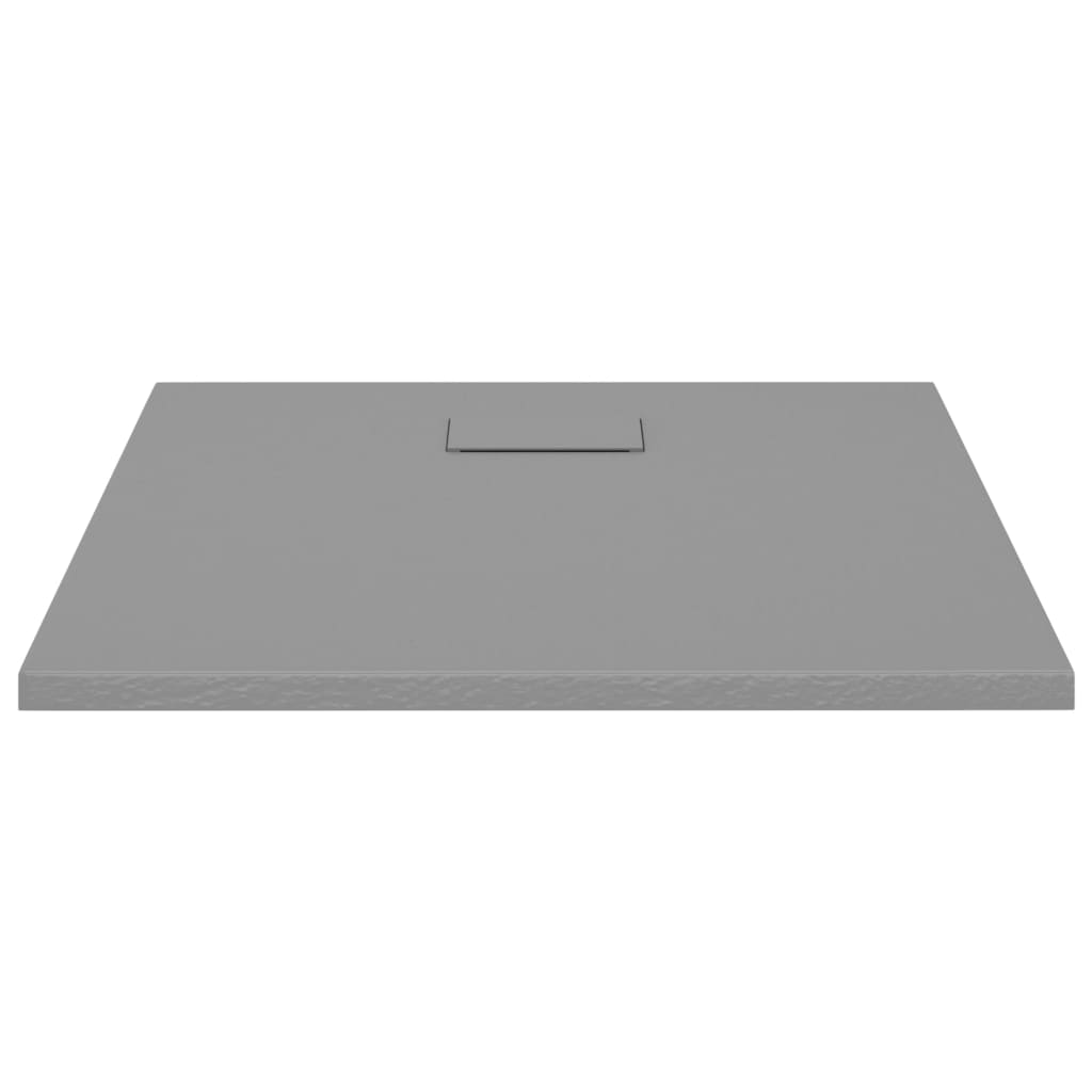 Shower Base Tray SMC Grey 80x80 cm - Bend