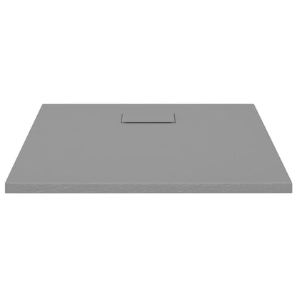 Shower Base Tray SMC Grey 80x80 cm - Bend