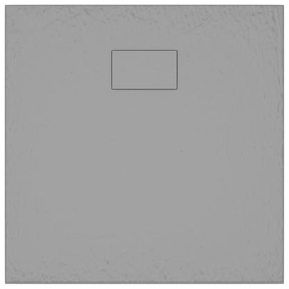 Shower Base Tray SMC Grey 80x80 cm - Bend