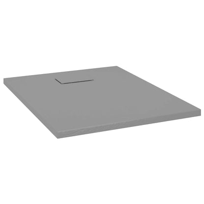 Shower Base Tray SMC Grey 90x70 cm