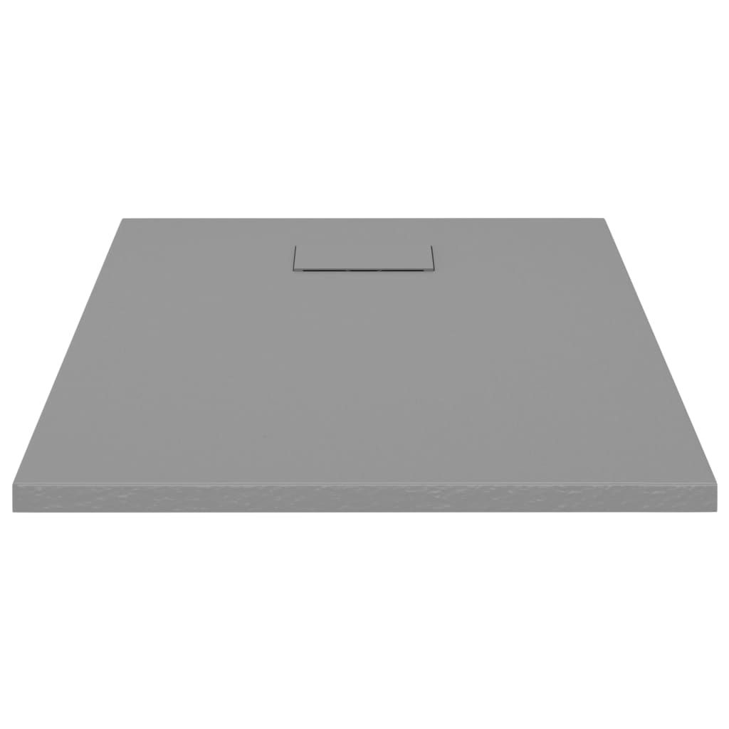 Shower Base Tray SMC Grey 90x70 cm