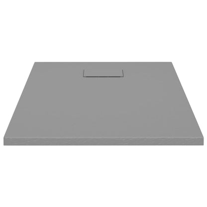 Shower Base Tray SMC Grey 90x70 cm