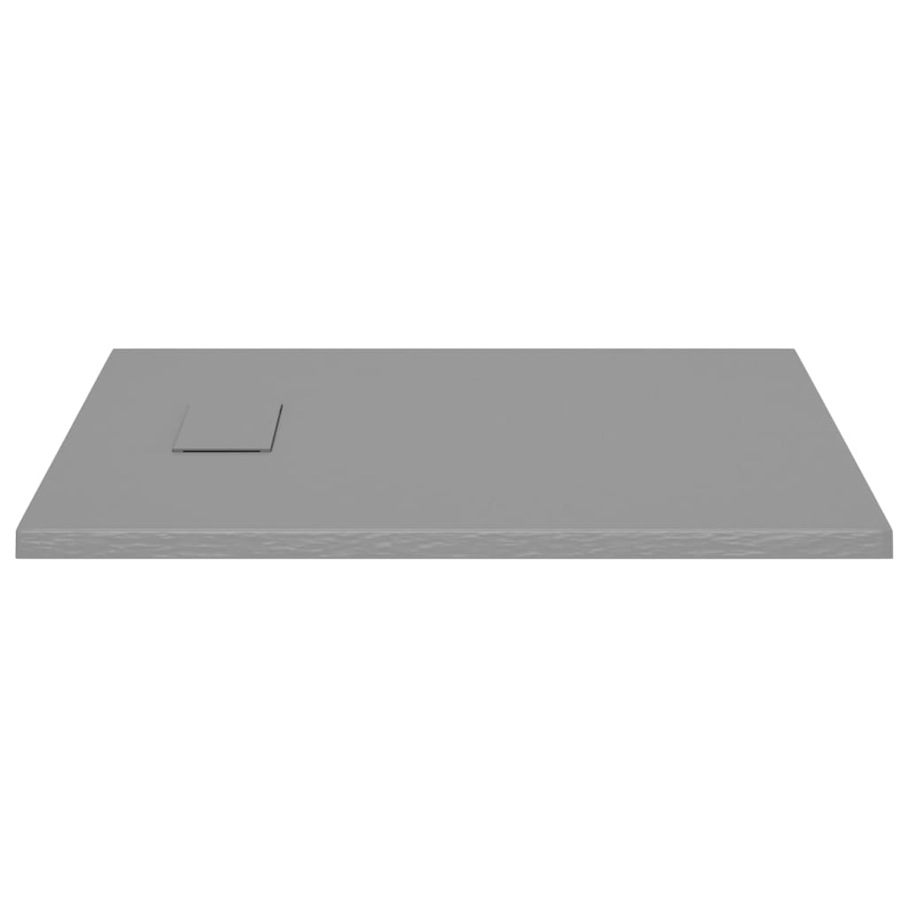 Shower Base Tray SMC Grey 90x70 cm