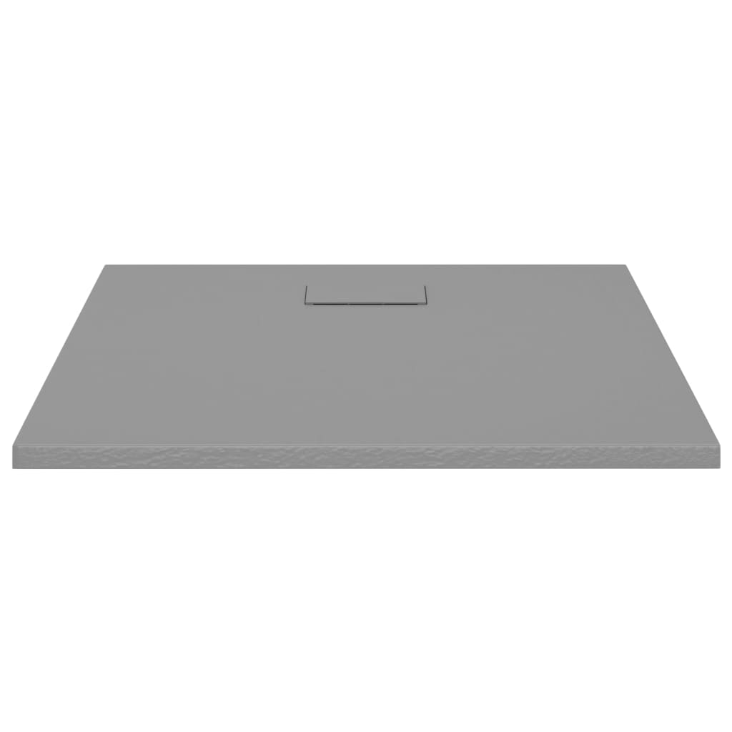 Shower Base Tray SMC Grey 90x80 cm - Bend