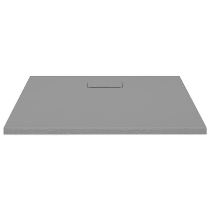 Shower Base Tray SMC Grey 90x80 cm - Bend