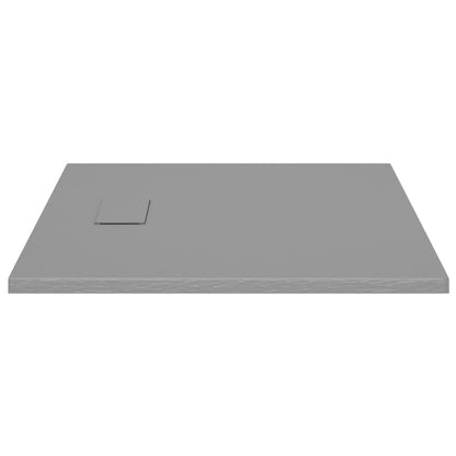 Shower Base Tray SMC Grey 90x80 cm - Bend