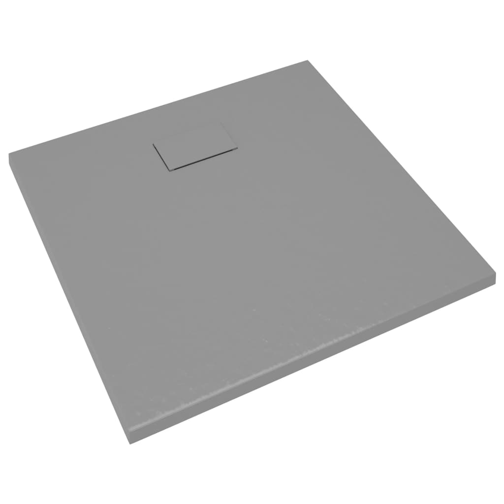 Shower Base Tray SMC Grey 90x80 cm - Bend