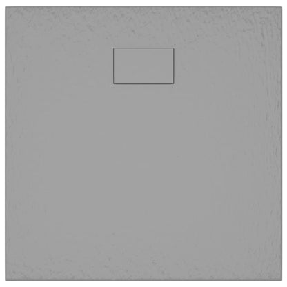 Shower Base Tray SMC Grey 90x80 cm - Bend