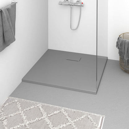 Shower Base Tray SMC Grey 90x80 cm - Bend