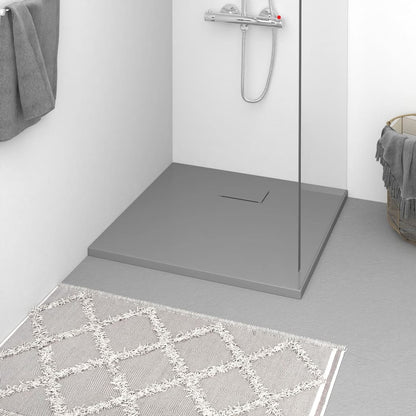 Shower Base Tray SMC Grey 90x90 cm - Bend