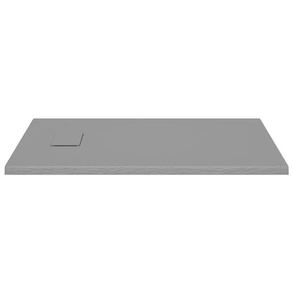 Shower Base Tray SMC Grey 100x70 cm - Bend