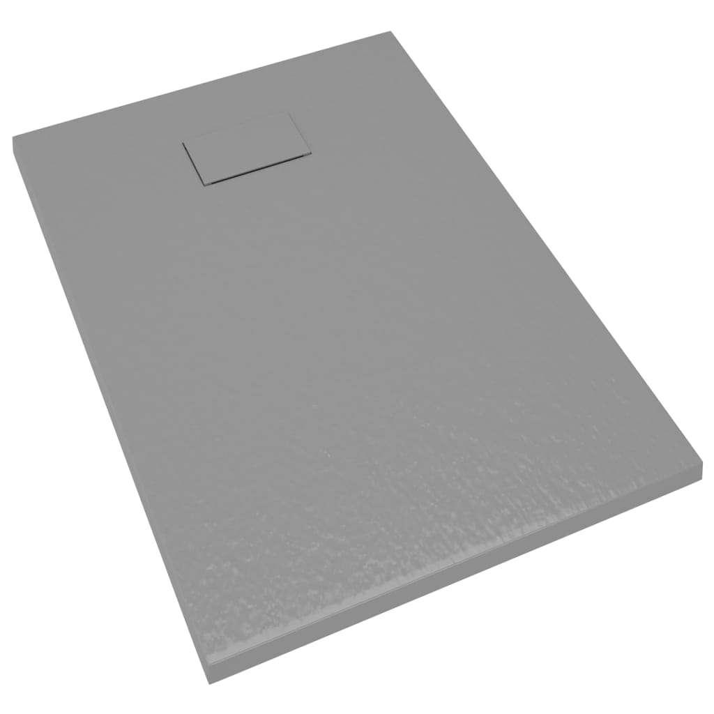 Shower Base Tray SMC Grey 100x70 cm - Bend