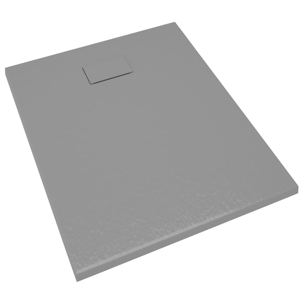 Shower Base Tray SMC Grey 100x80 cm - Bend