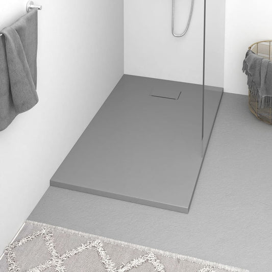 Shower Base Tray SMC Grey 120x70 cm - Bend