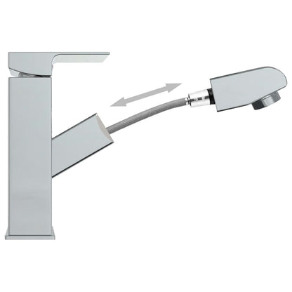 Bathroom Basin Faucet with Pull-out Function - Bend