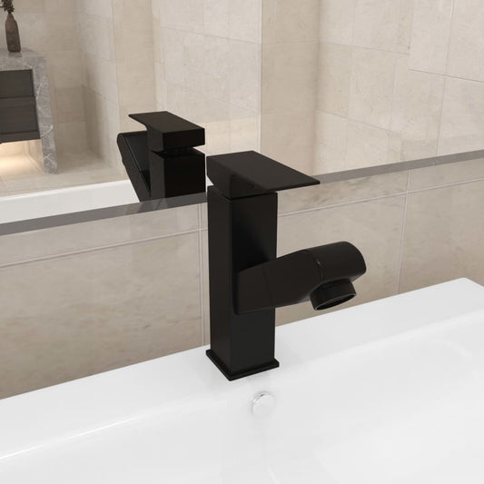 Bathroom Basin Faucet with Pull-out Function - Bend