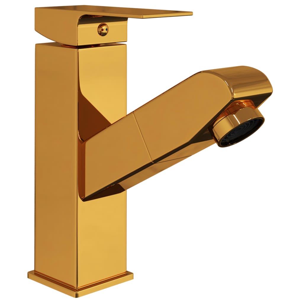 Bathroom Basin Faucet with Pull-out Function - Bend