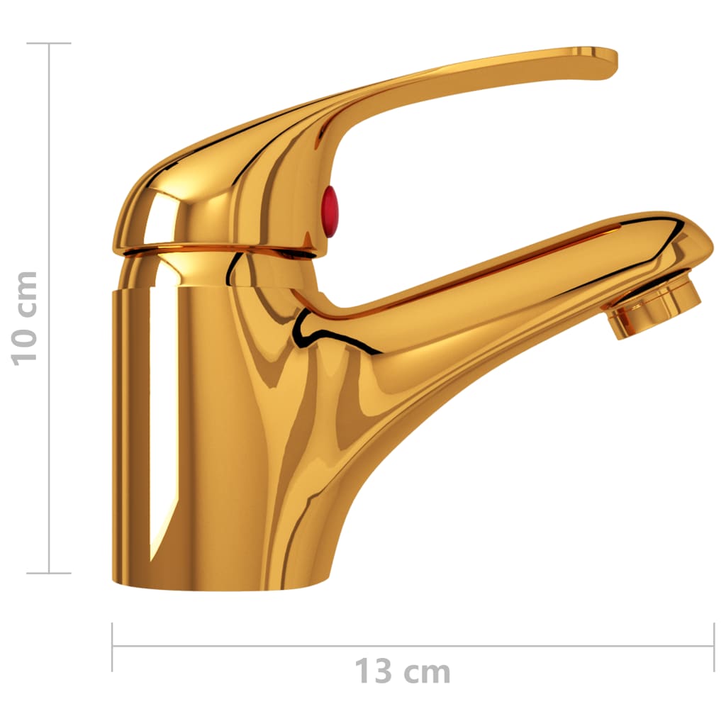 Basin Mixer Tap 13x10 cm - Bend