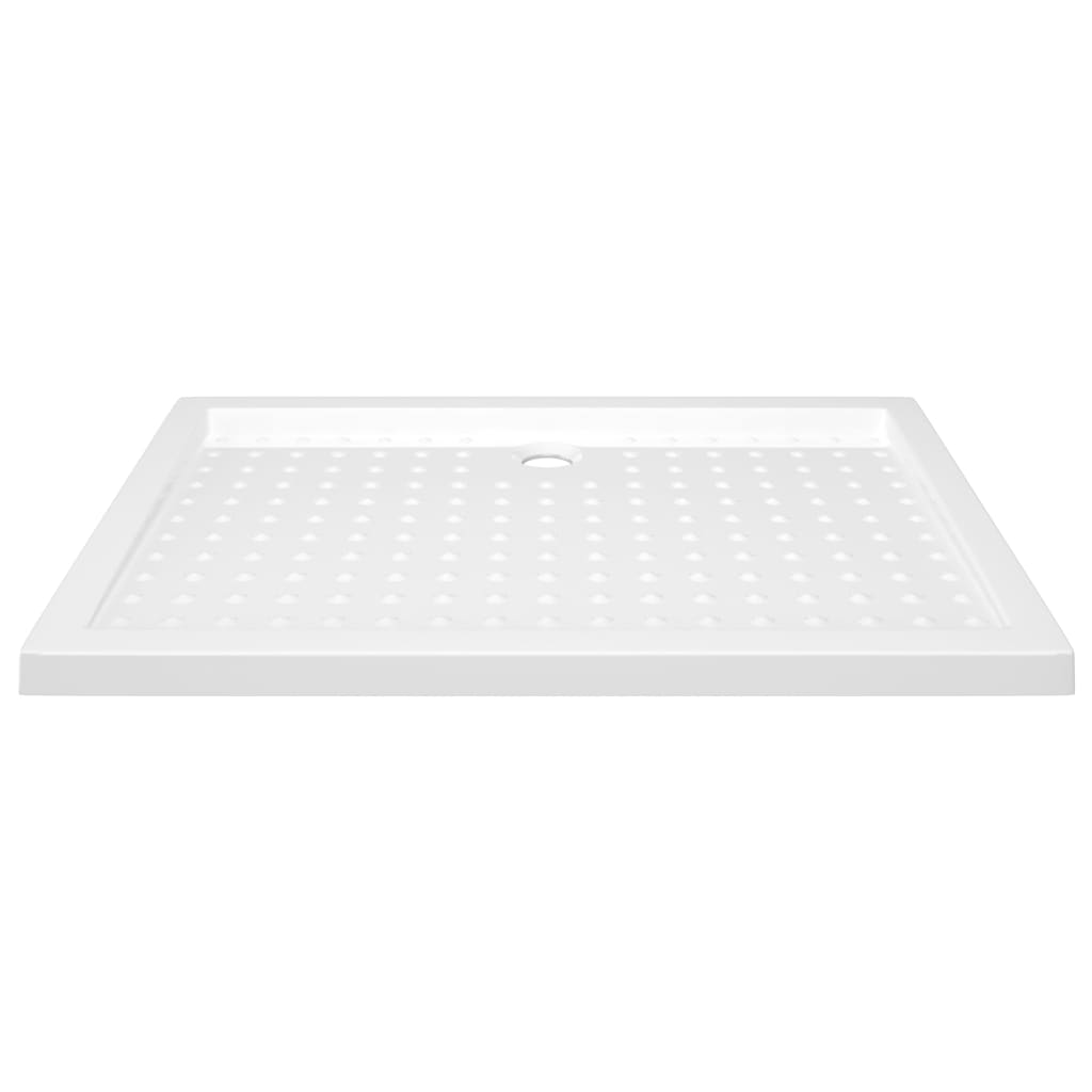 Shower Base Tray with Dots White 70x100x4 cm ABS - Bend