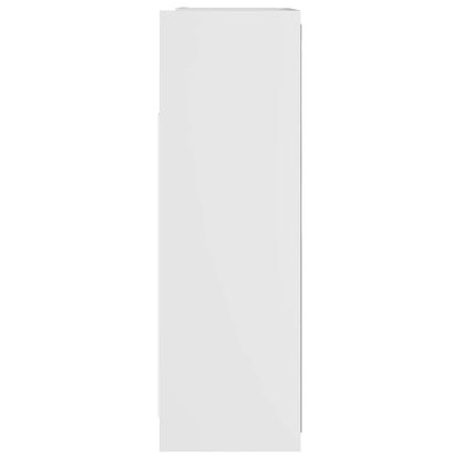 Bathroom Mirror Cabinet White 62.5x20.5x64 cm Engineered Wood - Bend