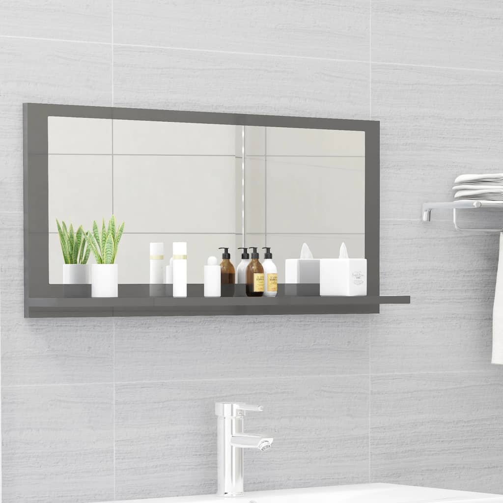 Bathroom Mirror Engineered Wood in Various Colors and Sizes - Bend