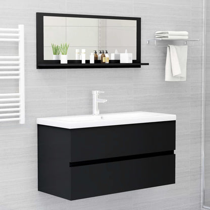 Bathroom Mirror Engineered Wood in Various Colors and Sizes - Bend