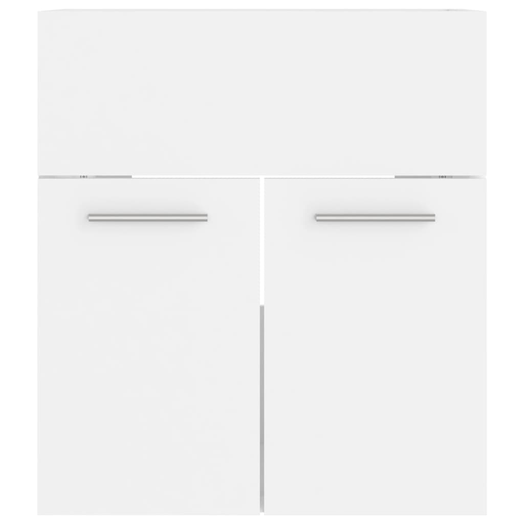 Sink Cabinet White 41x38.5x46 cm Engineered Wood