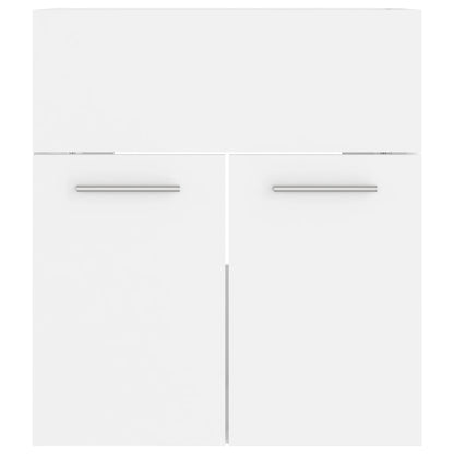 Sink Cabinet White 41x38.5x46 cm Engineered Wood