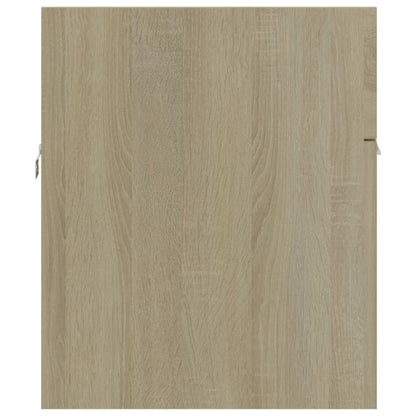 Sink Cabinet Sonoma Oak 90x38.5x46 cm Engineered Wood