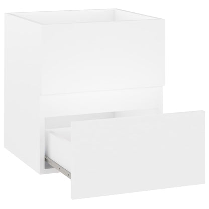 Sink Cabinet White 41x38.5x45 cm Engineered Wood