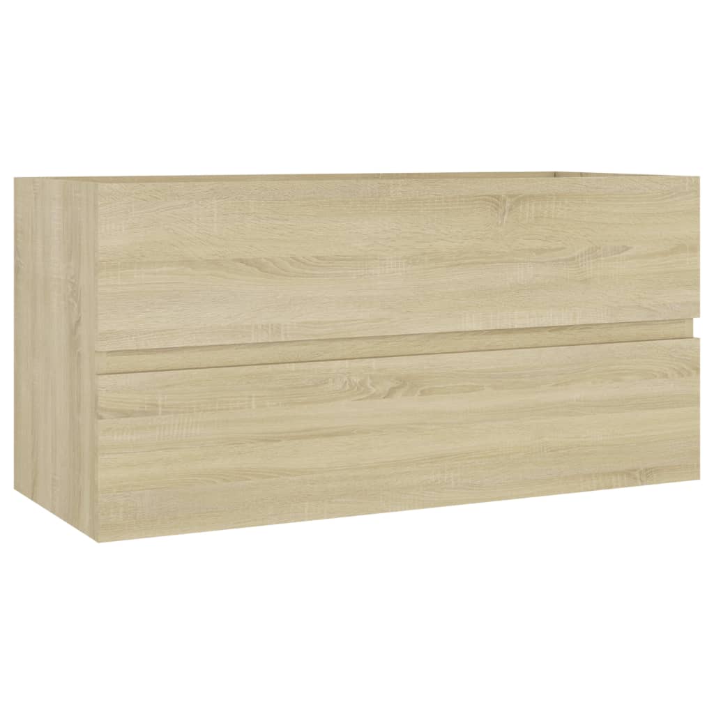 Sink Cabinet Sonoma Oak 90x38.5x45 cm Engineered Wood