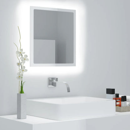 LED Bathroom Mirror - Acrylic, Various Sizes and Finishes Available - Bend