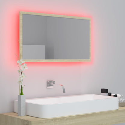 LED Bathroom Mirror - Acrylic, Various Sizes and Finishes Available - Bend